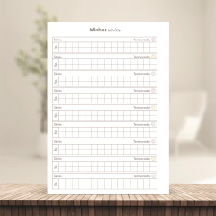 (Escolha - Planner Master Elegance 2026 Vertical c/ Pauta) Miolo de Planner Datado 2026 17x23cm 90g 218 páginas - comprar online