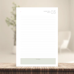 (Escolha - BPD 1DPP 2026 s/ horas) Miolo de Agenda Datada 2026 1DPP A5 408 páginas 75g - comprar online