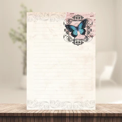 (Diário Vintage 01 - 120g) Miolo Impresso Diário Vintage 120g 196 páginas na internet