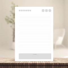 (Escolha - BPD 1DPP Não Datada s/ horas) Miolo de Agenda Não Datada 2026 1DPP A5 408 páginas 75g - CASA DO MIOLO