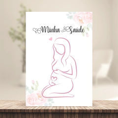 (Diário da Gestante - A5 180g) Miolo Impresso A5 com 106 páginas 180g - loja online