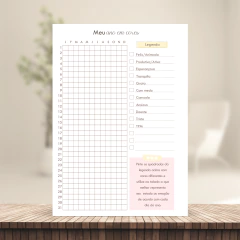 (Escolha - Planner Master Elegance 2026 Vertical c/ Pauta) Miolo de Planner Datado 2026 17x23cm 90g 218 páginas - loja online