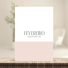 Imagem do (Nude - Harmonia 2026 c/obs c/horas) Miolo de Agenda Datada 2026 1DPP A5 418 páginas 75g