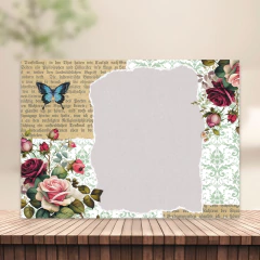 (Álbum Vintage sem texto - 180g) Miolo Impresso Álbum Vintage 18x26cm 180g 86 páginas na internet