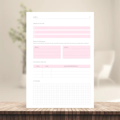 (Escolha - Planner BPD Vertical Não Datado) Miolo de Planner Não Datado A5 90g 260 páginas - comprar online