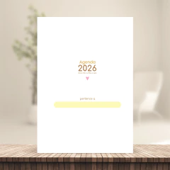 (Fofa com horas) Miolo de Agenda Datada 2026 2DPP A5 238 páginas 75g - CASA DO MIOLO