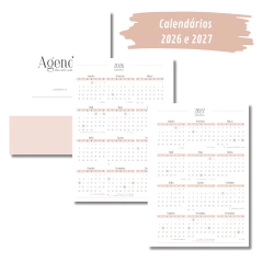 (Nude - Harmonia 2026 c/obs s/horas) Miolo de Agenda Datada 2026 1DPP A5 418 páginas na internet