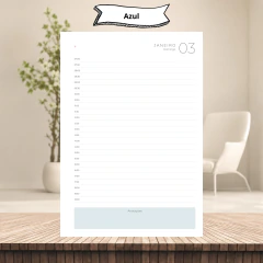 (Coleção BPD 2027 1dpp c/ horas) Miolo de Agenda Datada 2027 1DPP A5 410 páginas 75g - comprar online