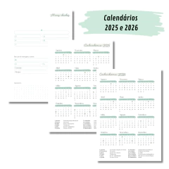 (Verde s/ horas - Vagalume Perm. - 2025 e 2026) Miolo de Agenda A5 Permanente 1dpp 398 páginas na internet