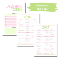 (Letterinha Spring) Miolo de Agenda Datada 2026 1DPP A5 404 páginas na internet