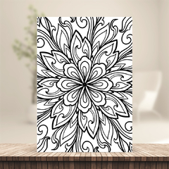 (MLC006 - A5 - Mandalas 01) Miolo Impresso para Colorir 31 folhas 180g na internet