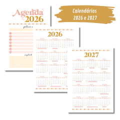 (Letterinha Sunshine) Miolo de Agenda Datada 2026 1DPP A5 404 páginas na internet