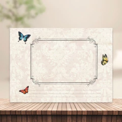 (Álbum Vintage sem texto - 180g) Miolo Impresso Álbum Vintage 18x26cm 180g 86 páginas - loja online