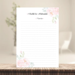 (Diário da Gestante - A5 180g) Miolo Impresso A5 com 106 páginas 180g na internet