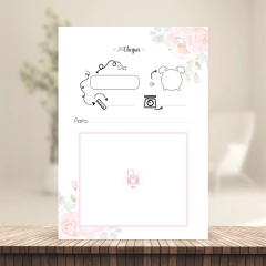 (Diário da Gestante - A5 180g) Miolo Impresso A5 com 106 páginas 180g - loja online