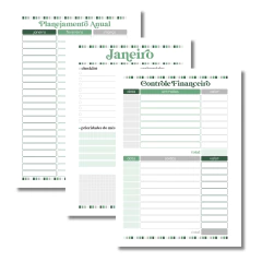 (Letterinha Verde) Miolo de Agenda Datada 2026 1DPP A5 404 páginas - CASA DO MIOLO