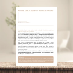 (BEGE - Menino - Clean - com borda) Miolo de Caderneta de Vacina 112 páginas A5 90g Sétima edição REVISADA 2025 - loja online