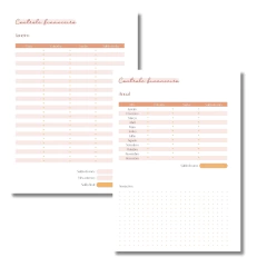 (Coral s/ horas - Vagalume Perm. - 2025 e 2026) Miolo de Agenda A5 Permanente 2dpp 216 páginas - loja online