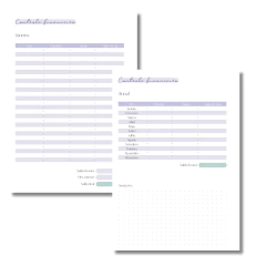 (Lavanda s/ horas - Vagalume Perm. - 2025 e 2026) Miolo de Agenda A5 Permanente 2dpp 216 páginas - loja online