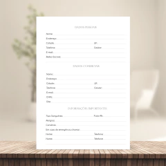 (Neutra sem horas) Miolo de Agenda Datada 2026 2DPP A5 238 páginas 90g - loja online