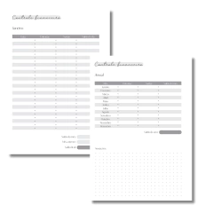 (Mono c/ horas - Vagalume Perm. - 2025 e 2026) Miolo de Agenda A5 Permanente 2dpp 216 páginas - loja online