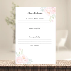 Imagem do (Diário da Gestante - A5 180g) Miolo Impresso A5 com 106 páginas 180g