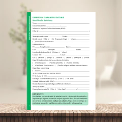 Imagem do (CORES ORIGINAIS - Menino - Clean - com borda) Miolo de Caderneta de Vacina 112 páginas A5 90g Sétima edição REVISADA 2025