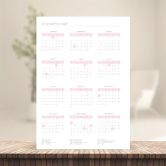 Imagem do (Escolha - Planner BPD Quadrante Não Datado) Miolo de Planner Não Datado A5 90g 260 páginas