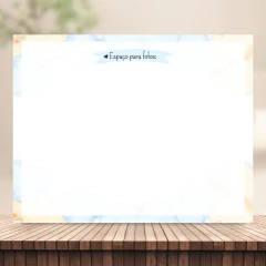 (Brinquedos Aquarelados - 18,5x23,58cm - 180g) Miolo Impresso Livro de Mesversário com 100 páginas 180g 18,5x23,5cm