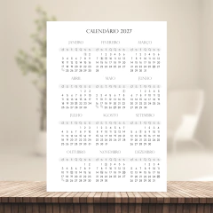 (Neutra sem horas) Miolo de Agenda Datada 2026 2DPP A5 238 páginas 90g