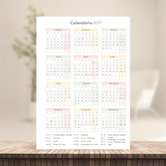 (Escolha - Planner Elegance 2026 Vertical s/ Pauta) Miolo de Planner Datado 2026 A5 90g 218 páginas