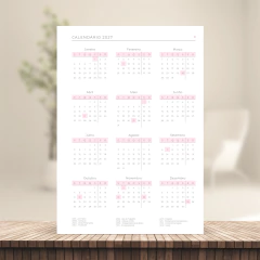 (Escolha - BPD 1DPP 2026 c/ horas) Miolo de Agenda Datada 2026 1DPP A5 408 páginas 75g