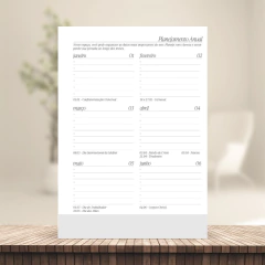 (Cinza - PA c/ planejamento s/ horas) Miolo de Agenda Datada 2026 1DPP A5 408 páginas 75g - comprar online