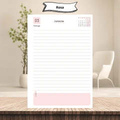 (Coleção Sara Estudio Digital 2027 s/ horas) Miolo de Agenda Datada 2027 1DPP A5 438 páginas 75g - comprar online