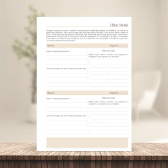 (Nude - PA c/ planejamento s/ horas) Miolo de Agenda Datada 2026 1DPP A5 408 páginas 75g na internet