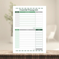 (Letterinha Verde) Miolo de Agenda Datada 2026 2DPP A5 222 páginas 90g na internet