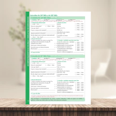 (CORES ORIGINAIS - Menino - Clean - com borda) Miolo de Caderneta de Vacina 112 páginas A5 90g Sétima edição REVISADA 2025 na internet