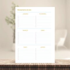 (Fofa com horas) Miolo de Agenda Datada 2026 2DPP A5 238 páginas 75g - loja online