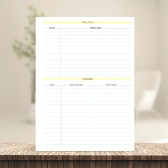 (Fofa 2026 Master 2dpp sem horas) Miolo de Agenda Datada 2026 2DPP 17x23cm 238 páginas 75g - CASA DO MIOLO