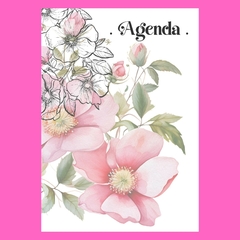 (Wild Rose 1dpp com ou sem horário - 2025) Miolo de Agenda Datada 2025 A5 380 pág 75g na internet