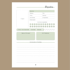 (Meus Doramas - Verde) Miolo Impresso A5 90g 170 páginas - comprar online