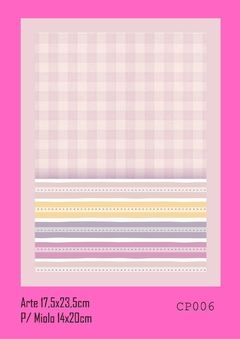 (CP006) Kit Impressos Capa para Miolos 14x20cm - Impressão em papel glossy adesivo - comprar online
