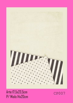(CP007) Kit Impressos Capa para Miolos 14x20cm - Impressão em papel glossy adesivo - comprar online