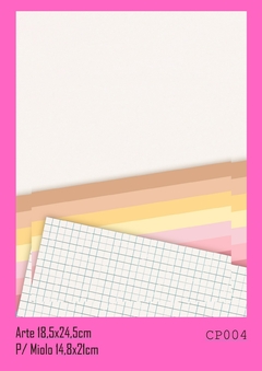 (CP004) Kit Impressos Capa sem laminação para Miolos A5 14,8x21cm - Impressão em papel glossy adesivo - comprar online