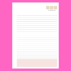 (Self Love ND - Nude) Miolo de Agenda Não Datado 1DPP A5 420 páginas 75g - comprar online
