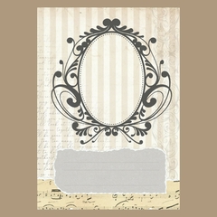 (Diário Vintage 01 - 120g) Miolo Impresso Diário Vintage 120g 196 páginas - comprar online