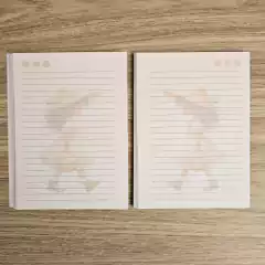 (A6 Doce Menina 02) 04 Miolos para Bloquinho 10,5x14,8cm 80fls 90g Frente e Verso na internet