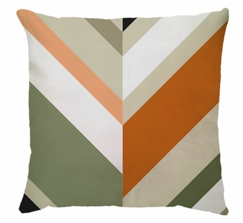 Capa listras - Col. Lisse ( laranja e verde)