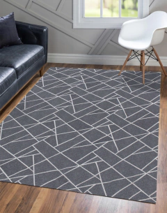 Tapete Sala Quarto Paris 2.00x3.00m - Antiderrapante, Cinza