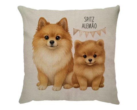 Capa linho Spitz Alemão - comprar online